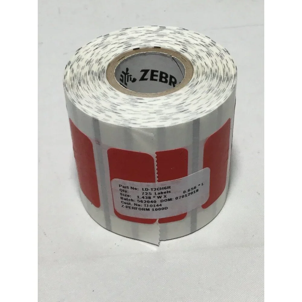 5 Rolls Zebra 1000D THERMAL 1.43 x 0.66